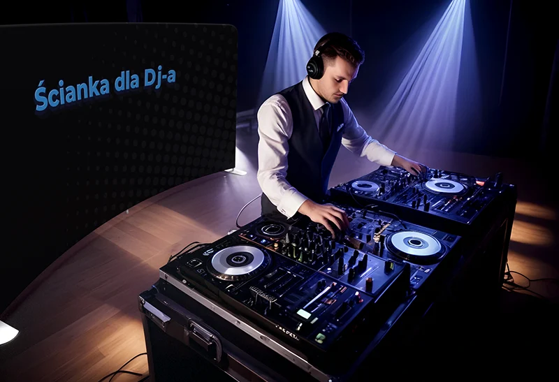 Ścianka reklamowa Edelweiss na event