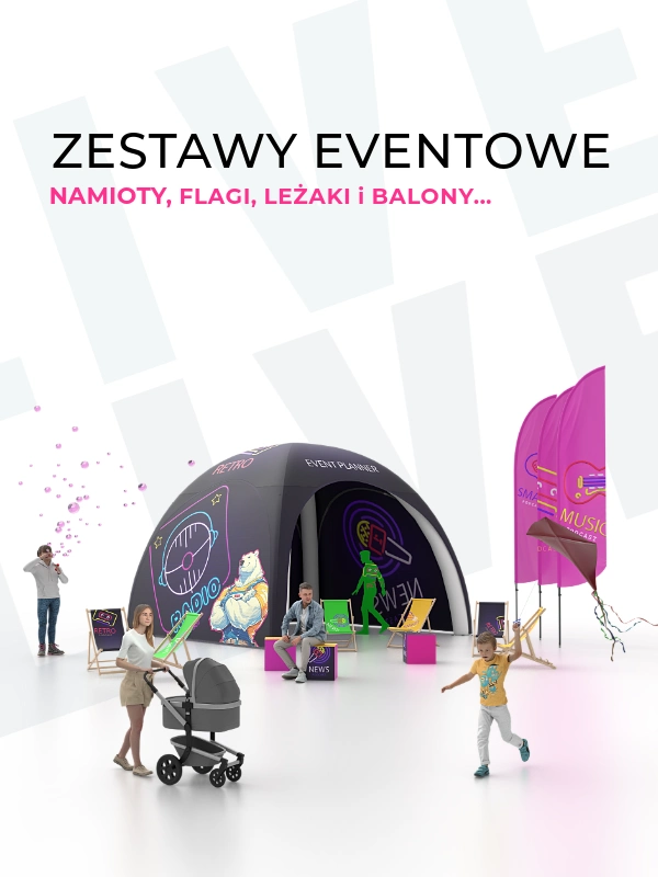 Zestawy eventowe wiosna Studioexpress - Eksperci Od Reklamy Eventowej