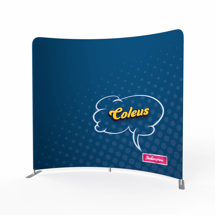 Ścianka Reklamowa Łukowa - Coleus 240x230 cm