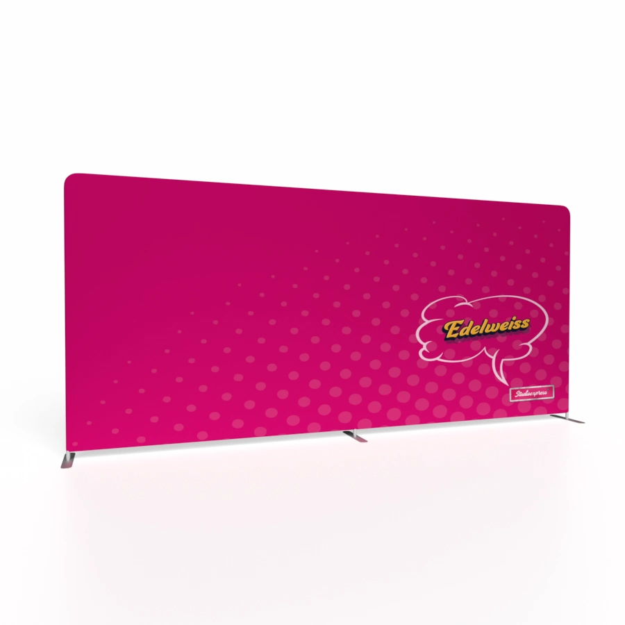 Ścianka Reklamowa 400 x 230 cm - Edelweiss 