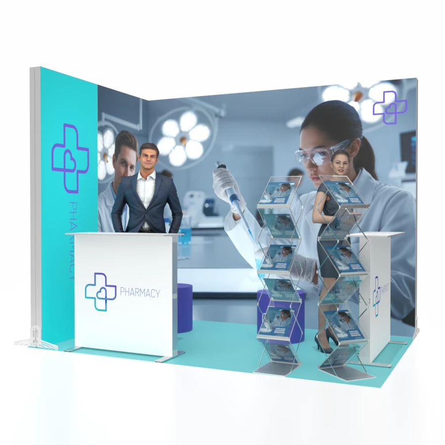 Stoisko Targowe Multi Pharmacy — LED  3-w-1