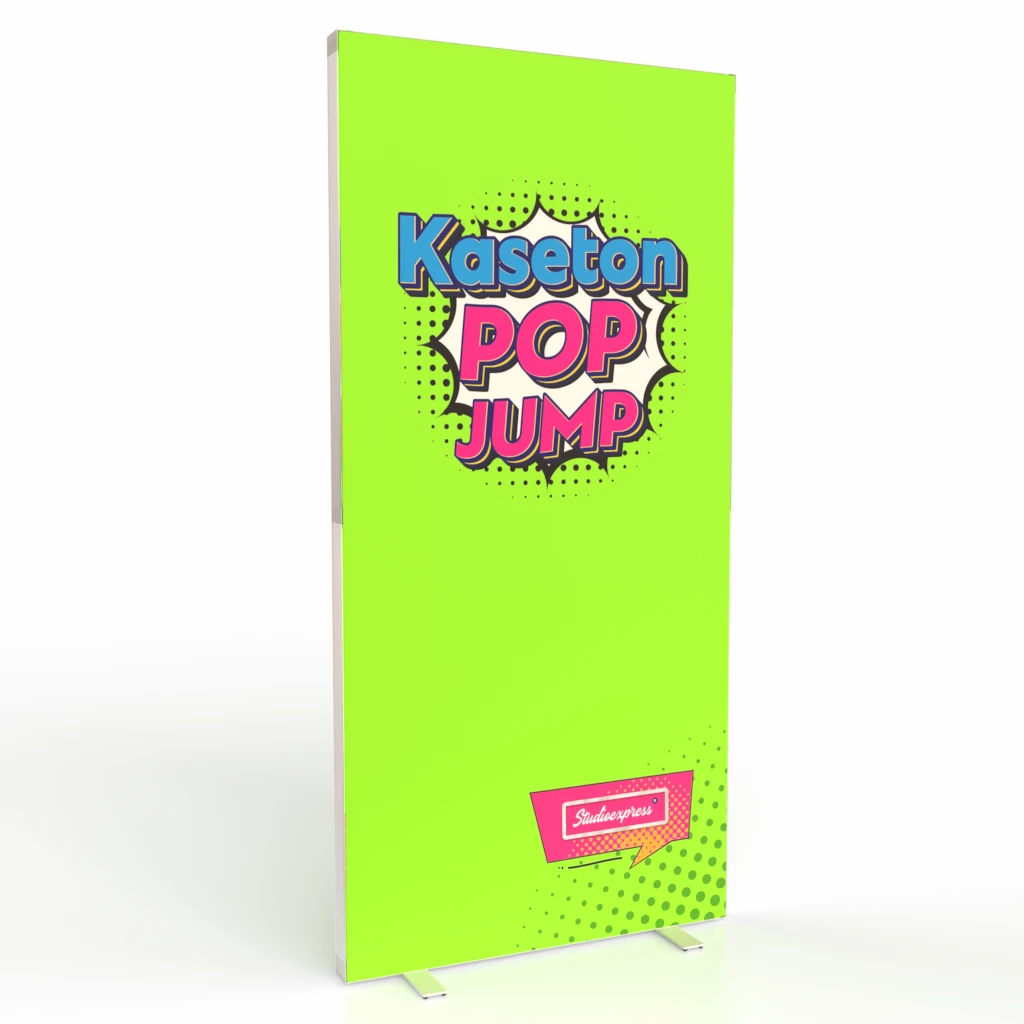 Kaseton Reklamowy Podświetlany Dwustronny 120x250 cm - Pop Jump