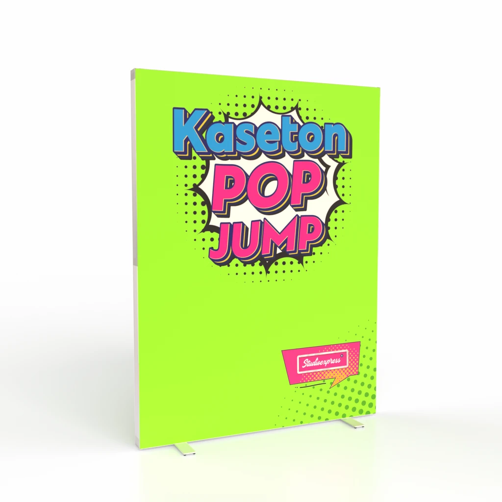 Kaseton Reklamowy Podświetlany Dwustronny 150x200 cm - Pop Jump